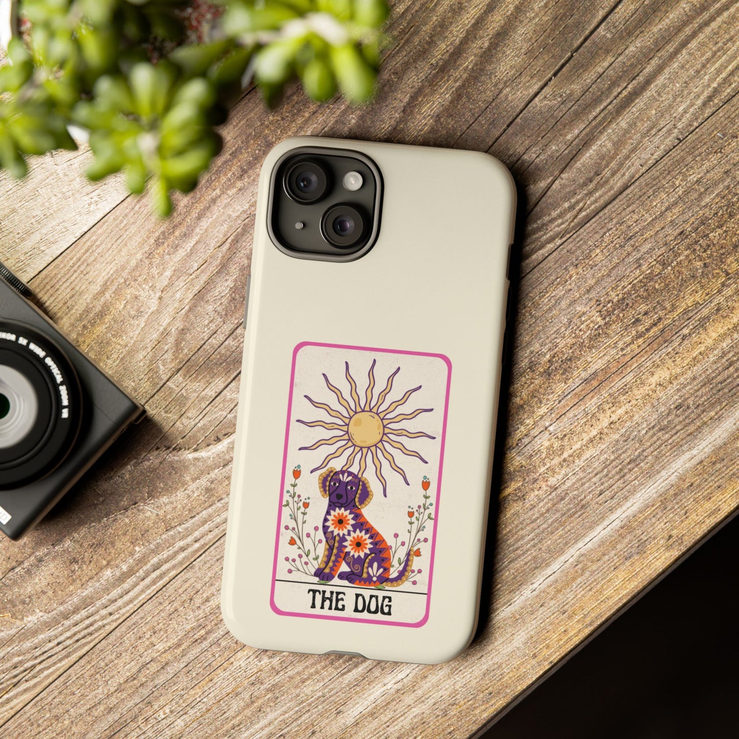 The Dog Tarot Card Phone Case
