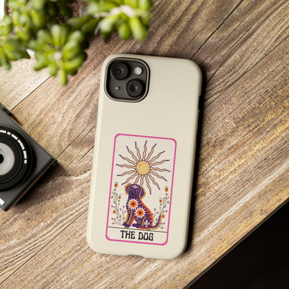 The Dog Tarot Card Phone Case