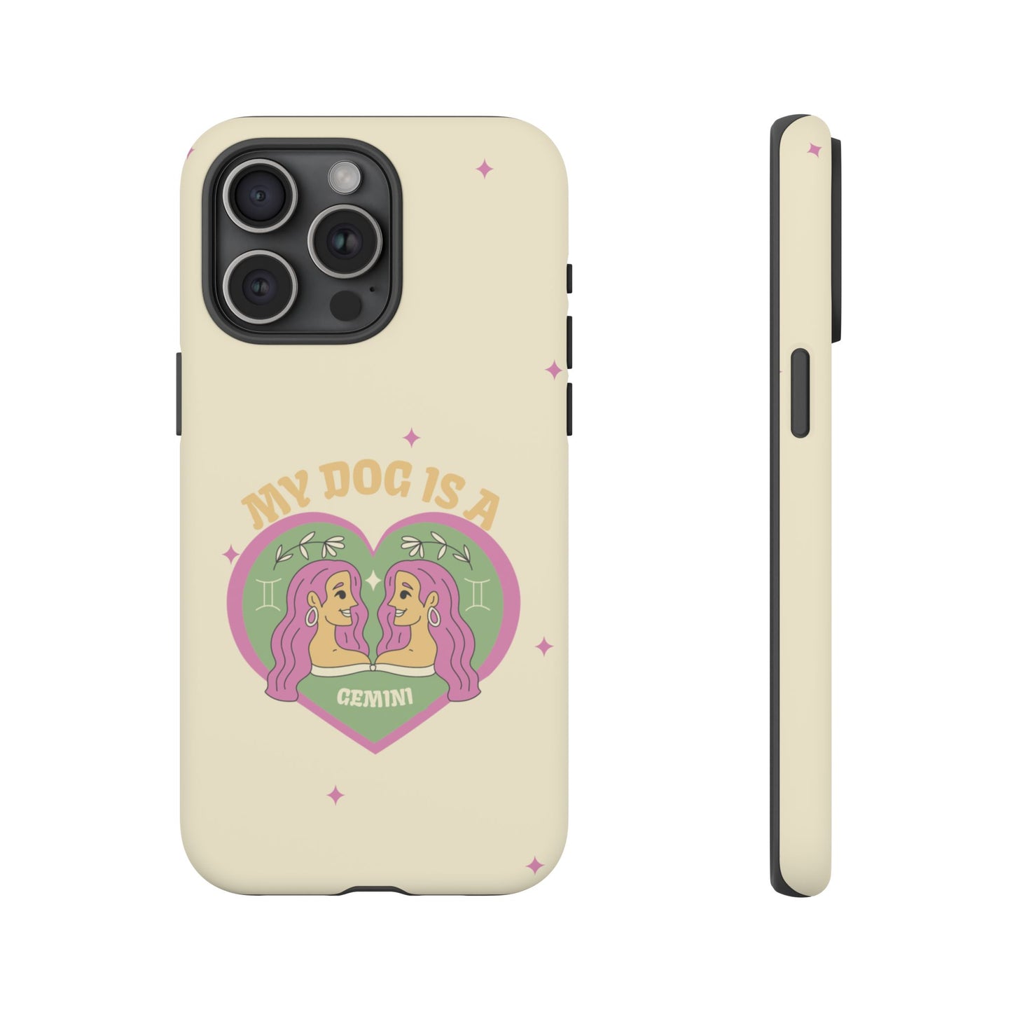 My Dog is a Gemini Phone Case