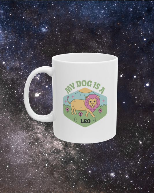 My Dog is a Leo Mug