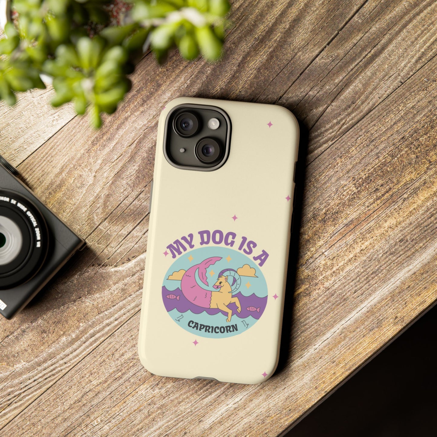 My Dog is a Capricorn Phone Case