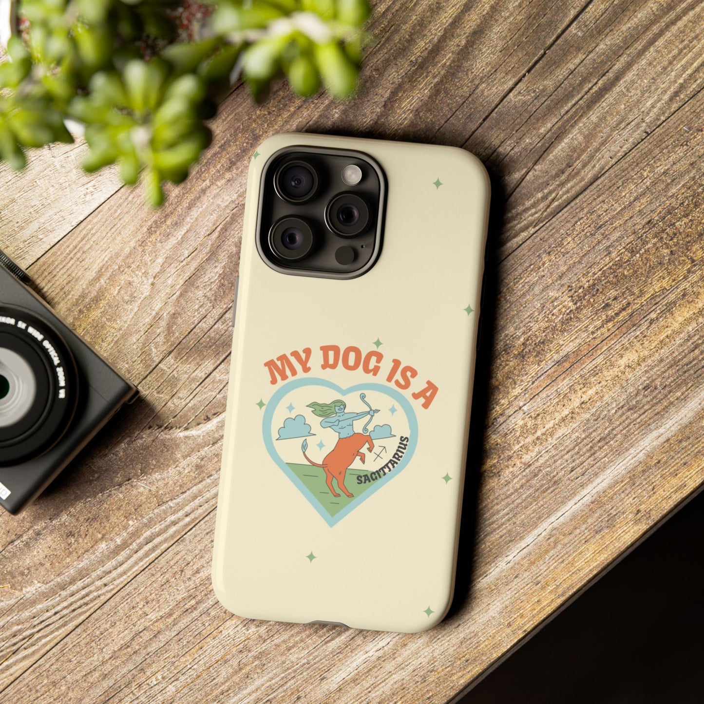 My Dog is a Sagittarius Phone Case