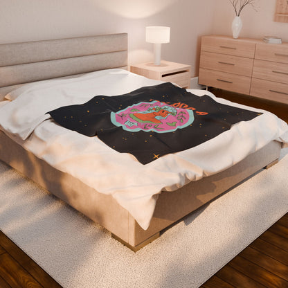 My Dog is a Virgo Plush Blanket