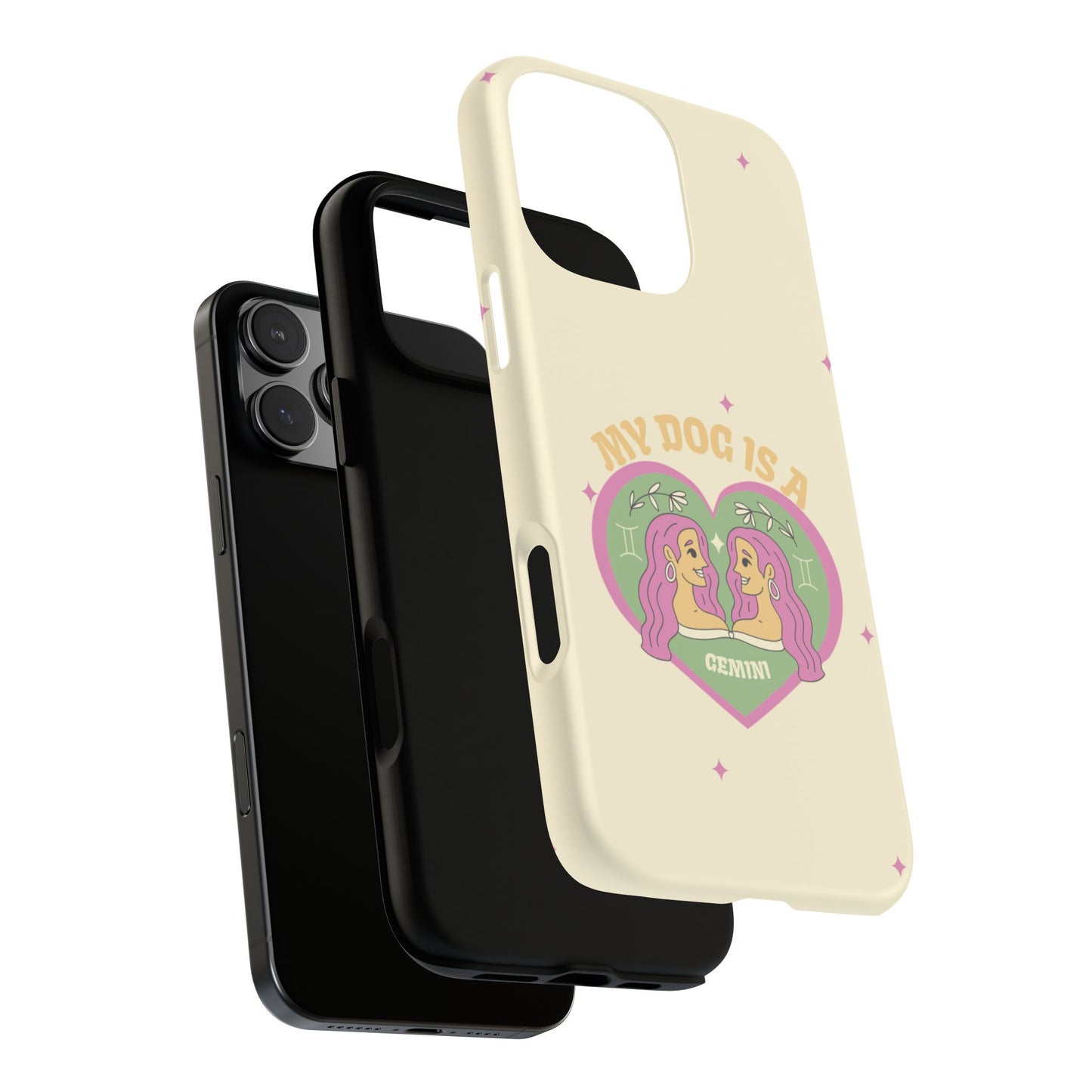 My Dog is a Gemini Phone Case