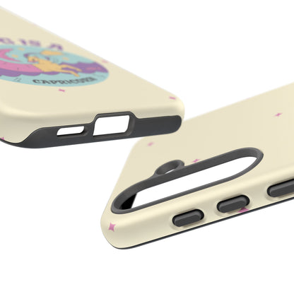 My Dog is a Capricorn Phone Case