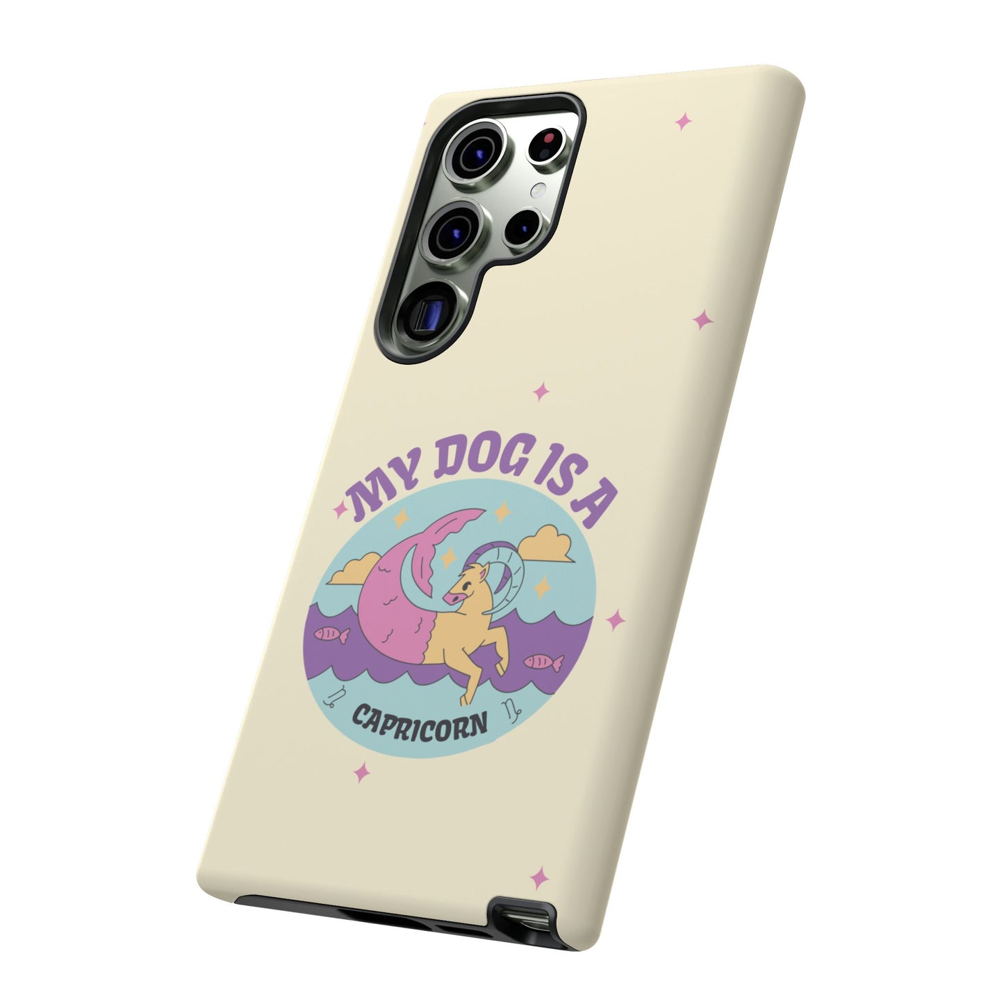 My Dog is a Capricorn Phone Case
