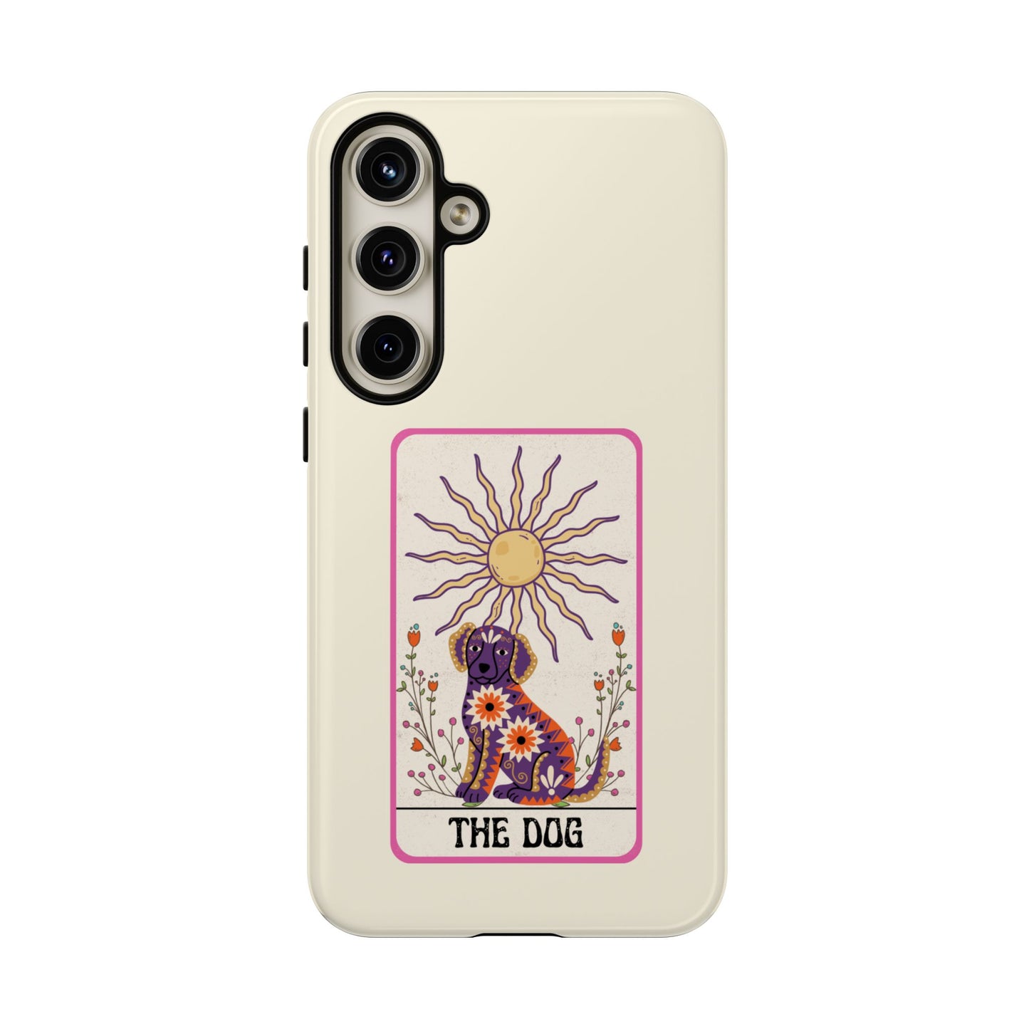 The Dog Tarot Card Phone Case