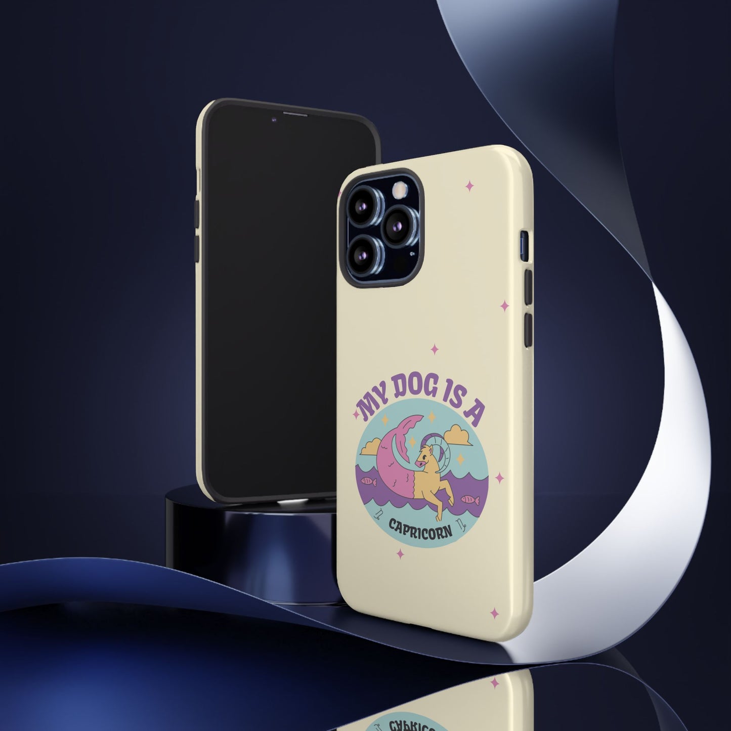 My Dog is a Capricorn Phone Case