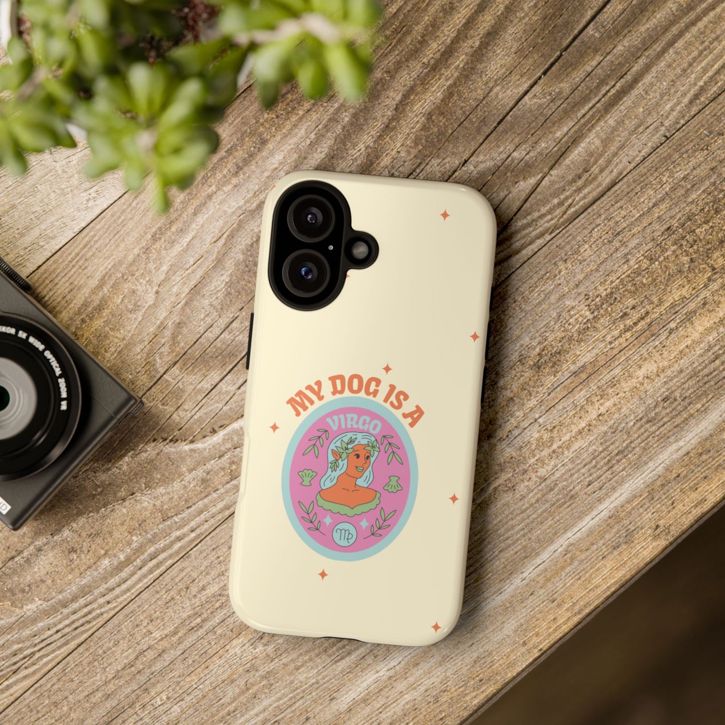 My Dog is a Virgo Phone Case