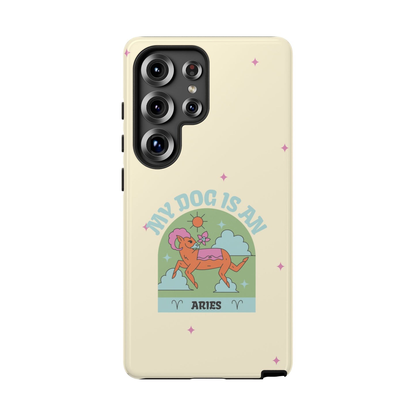 My Dog is an Aries Phone Case