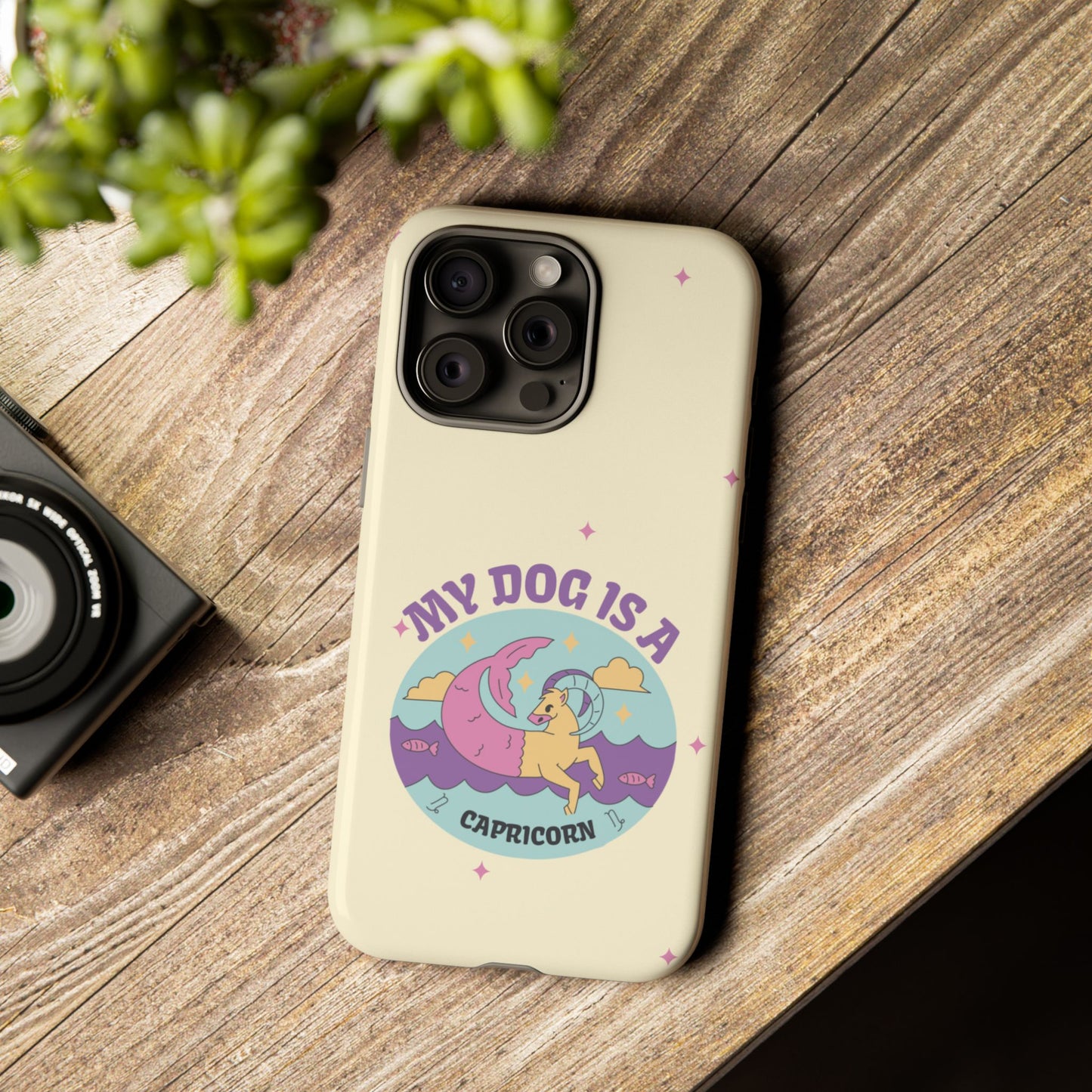 My Dog is a Capricorn Phone Case