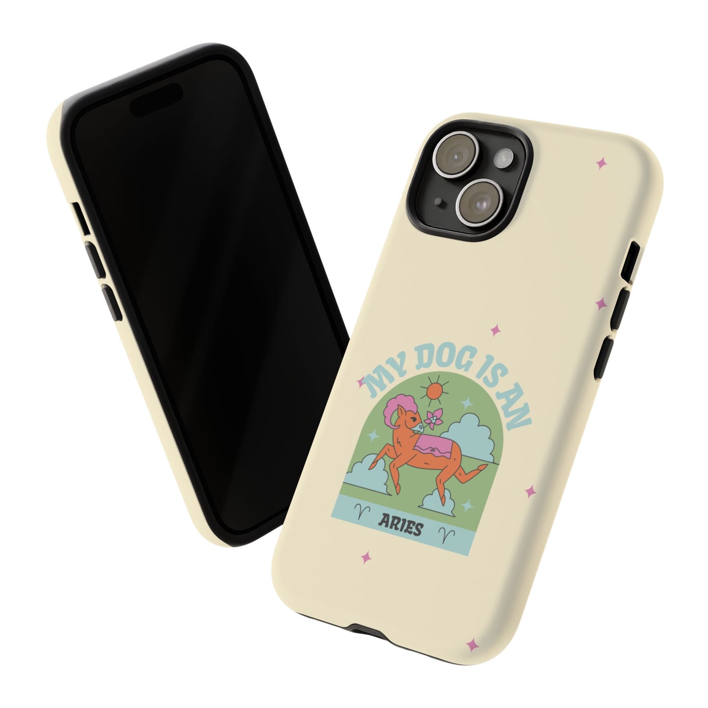 My Dog is an Aries Phone Case