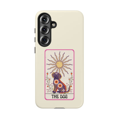 The Dog Tarot Card Phone Case