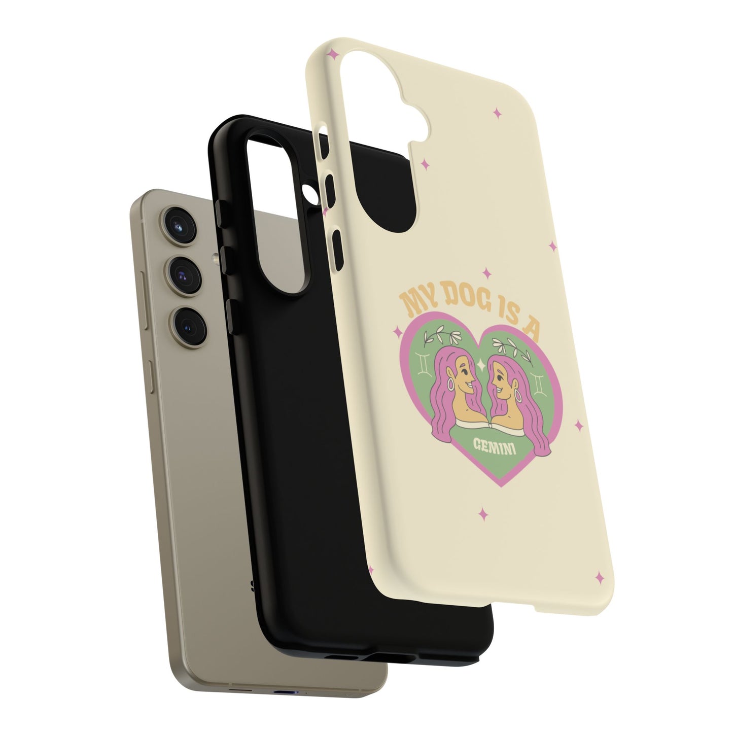 My Dog is a Gemini Phone Case