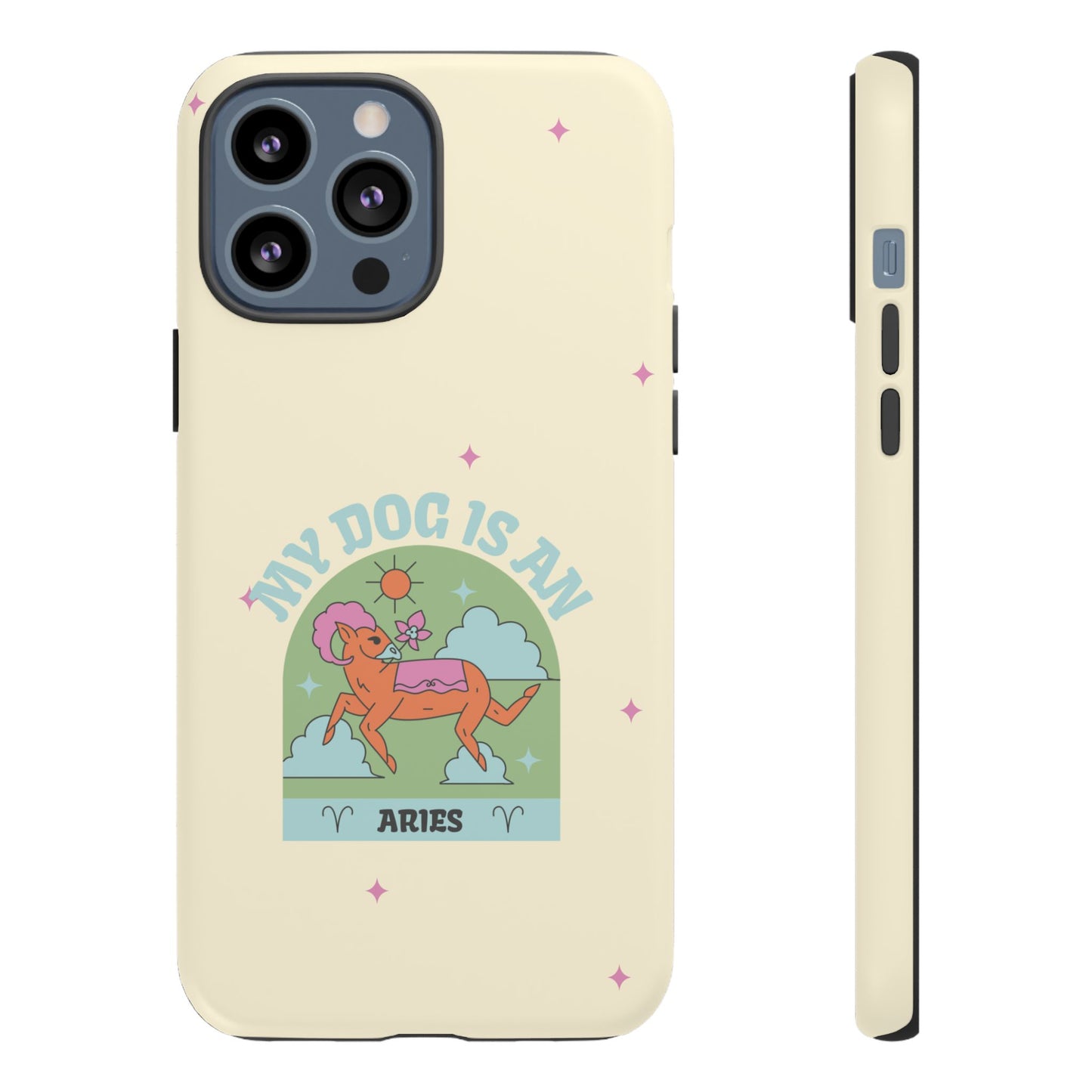 My Dog is an Aries Phone Case