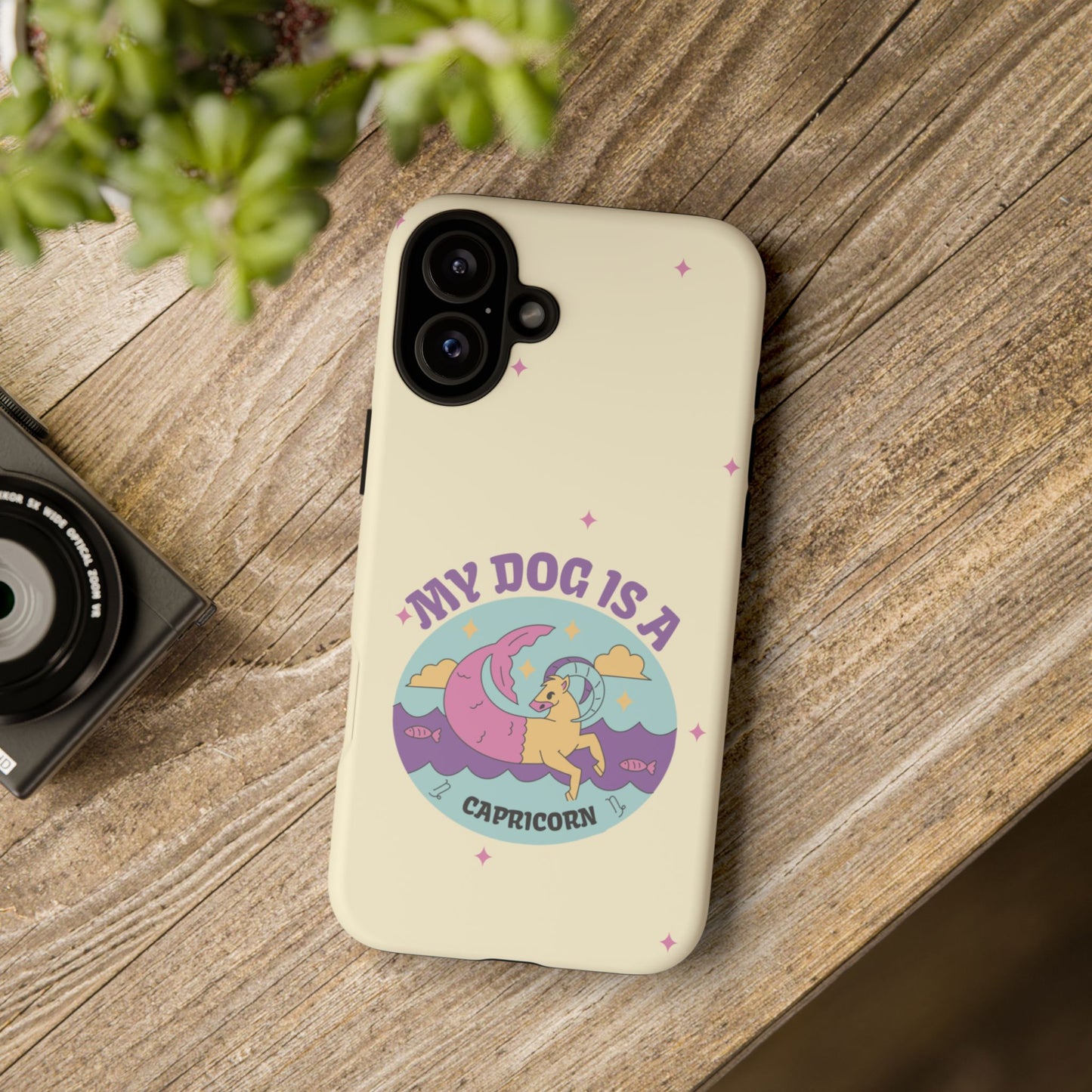 My Dog is a Capricorn Phone Case