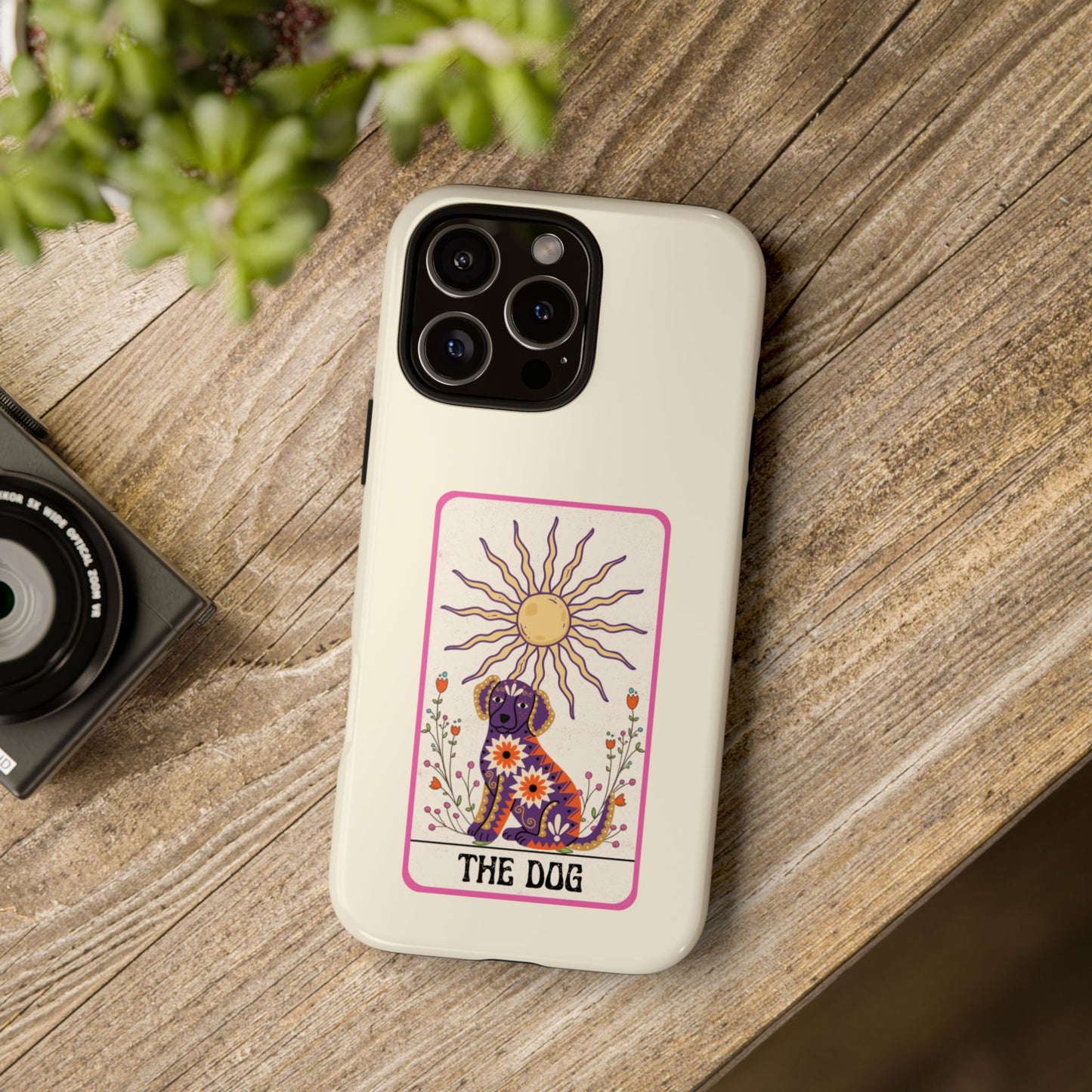 The Dog Tarot Card Phone Case