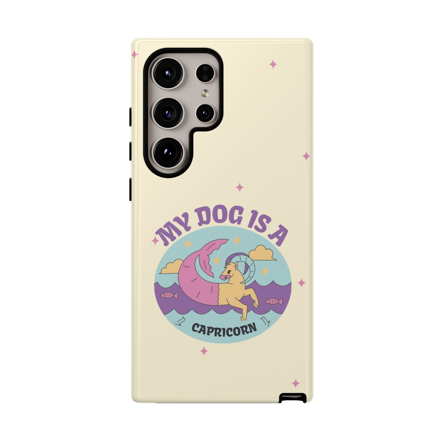 My Dog is a Capricorn Phone Case