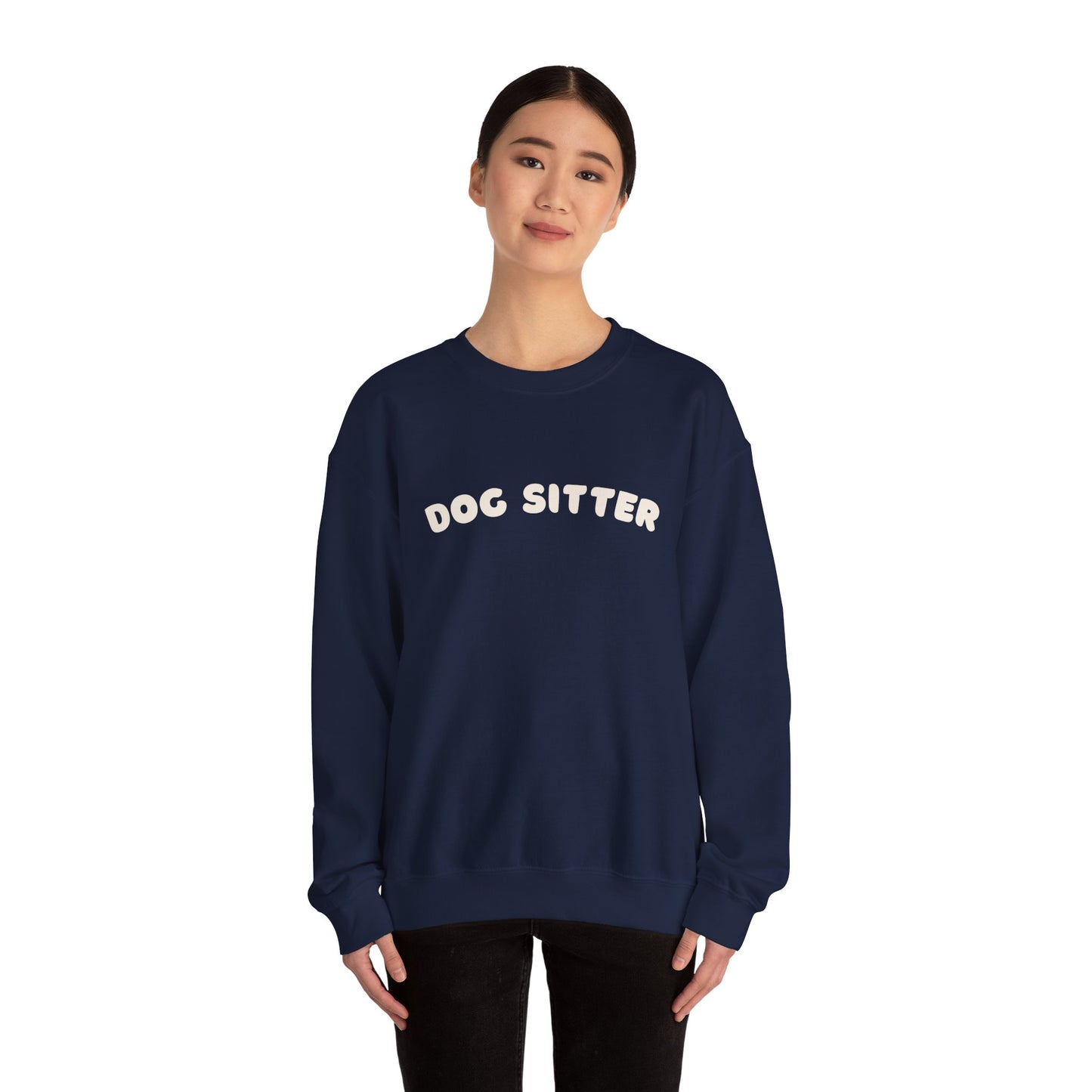 Dog Sitter sweatshirt | White text