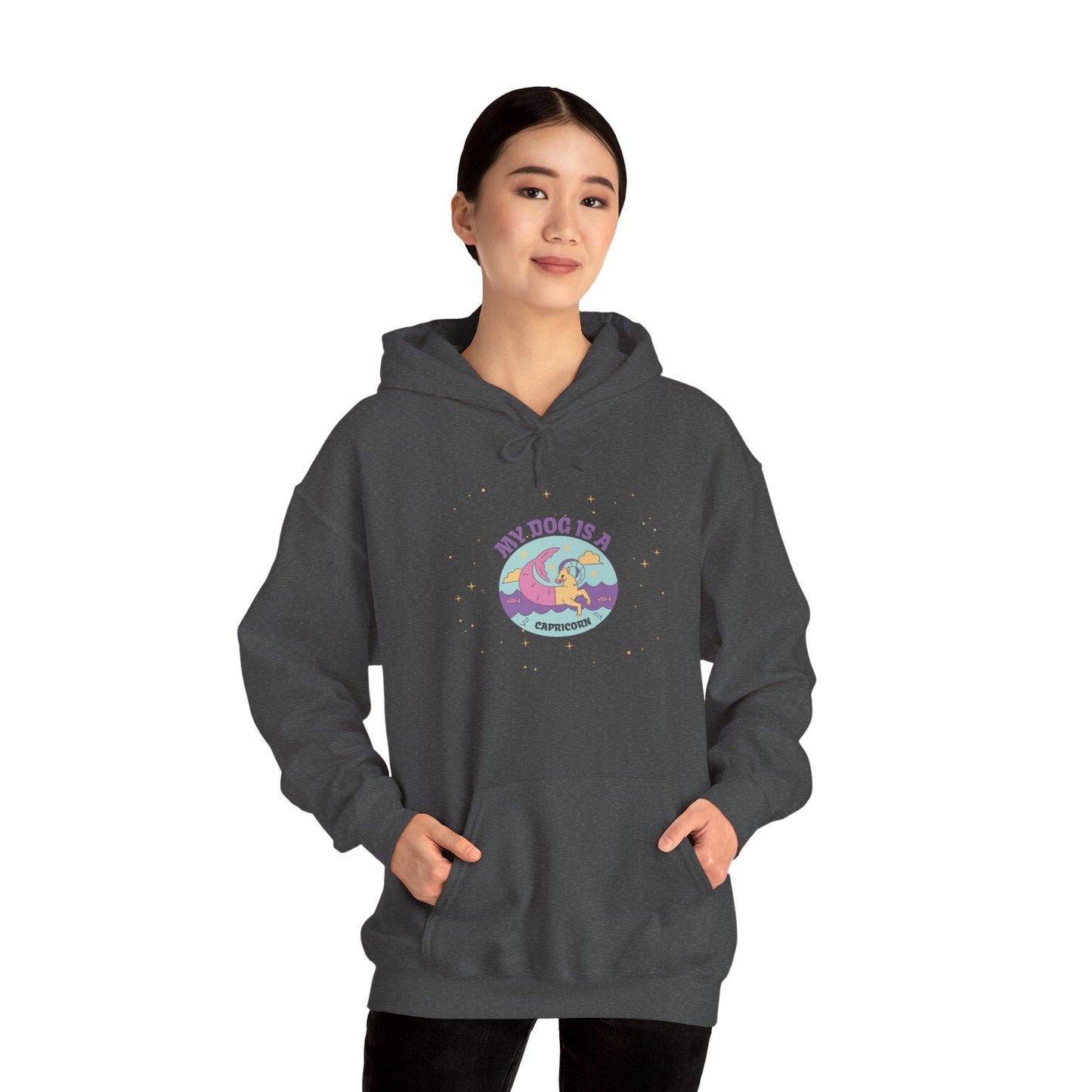 My Dog is a Capricorn Hoodie