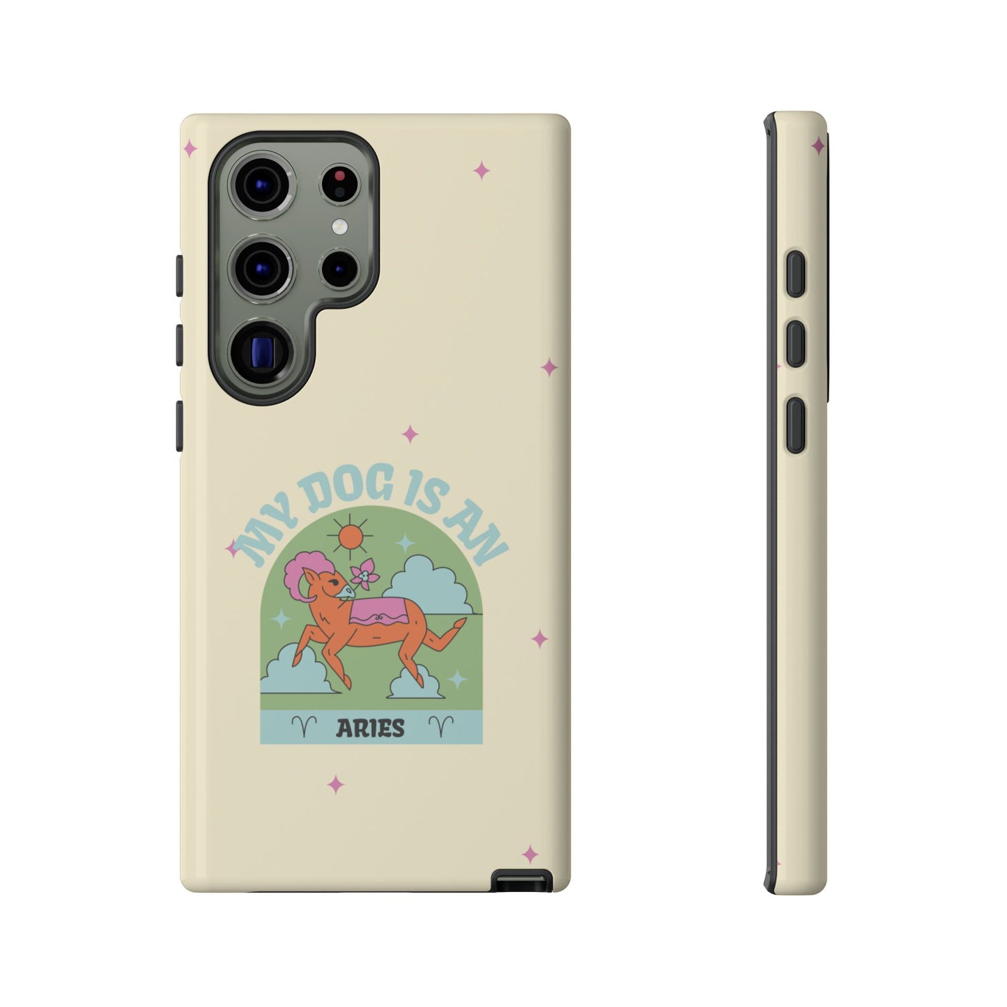 My Dog is an Aries Phone Case