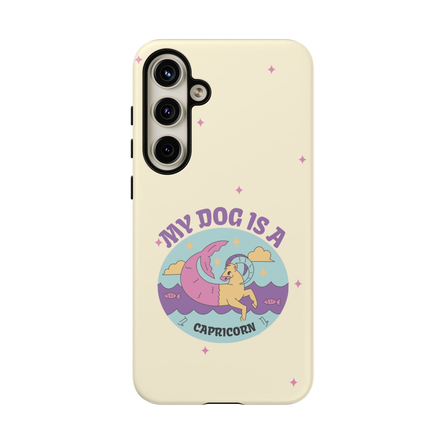 My Dog is a Capricorn Phone Case