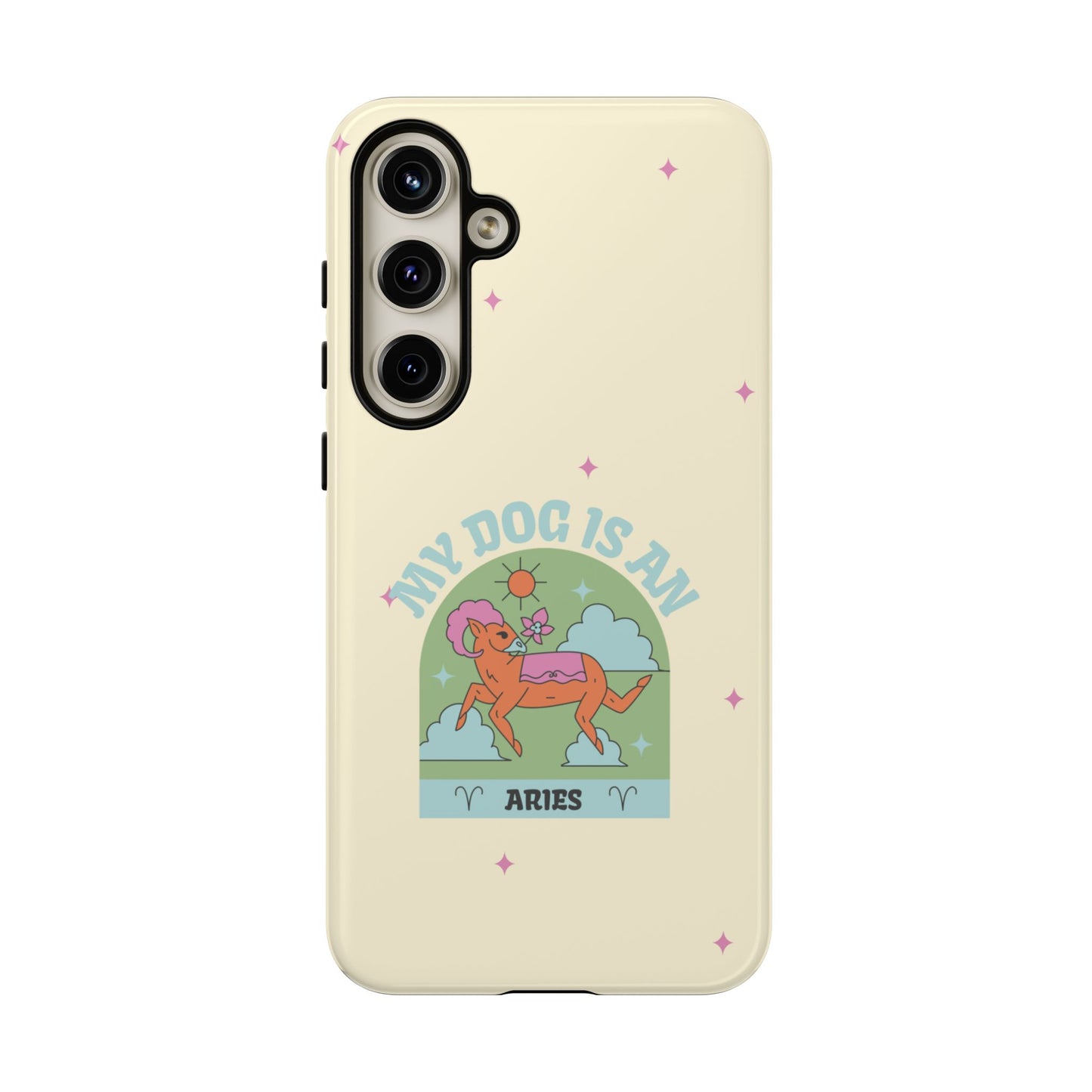 My Dog is an Aries Phone Case