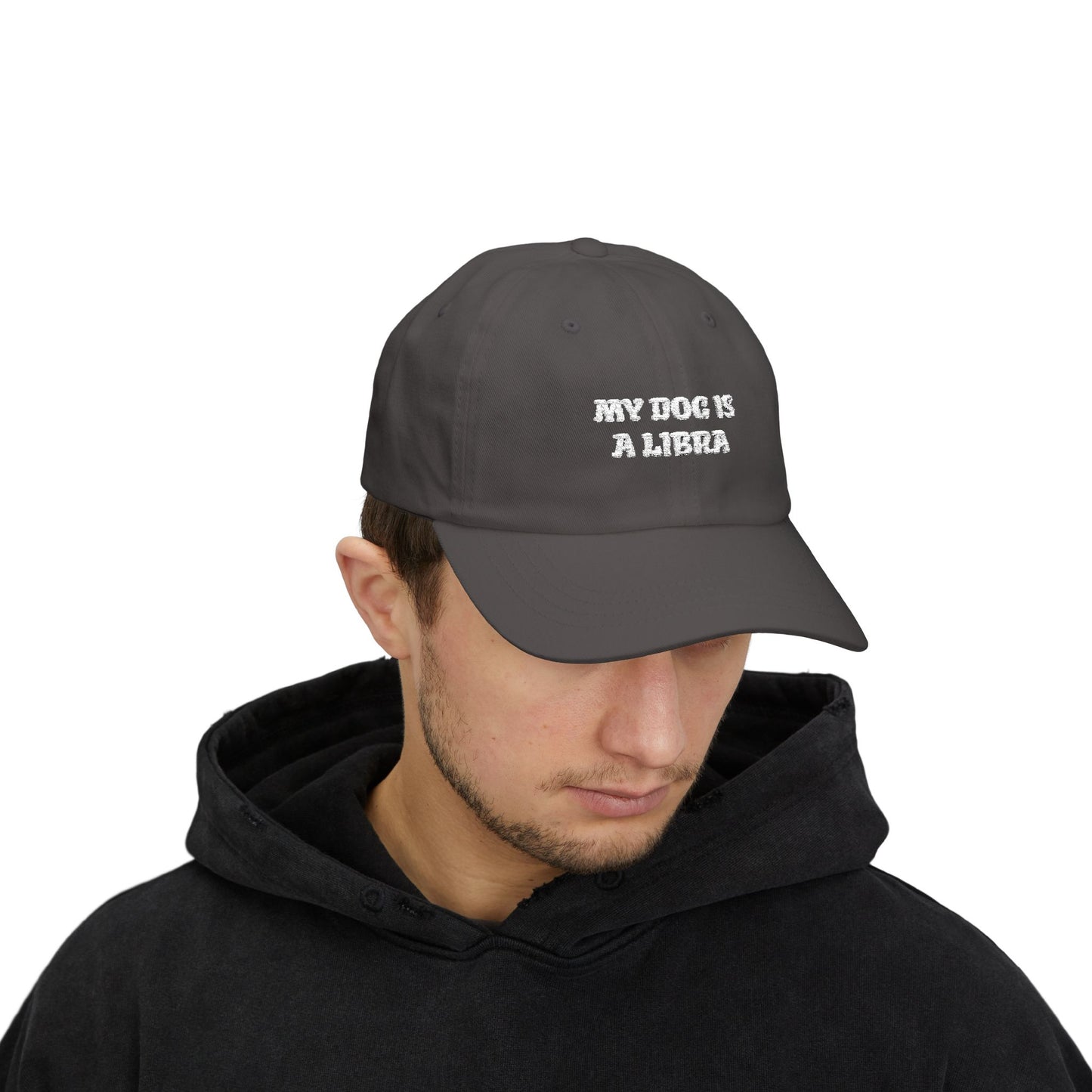 My Dog is a Libra Embroidered Hat