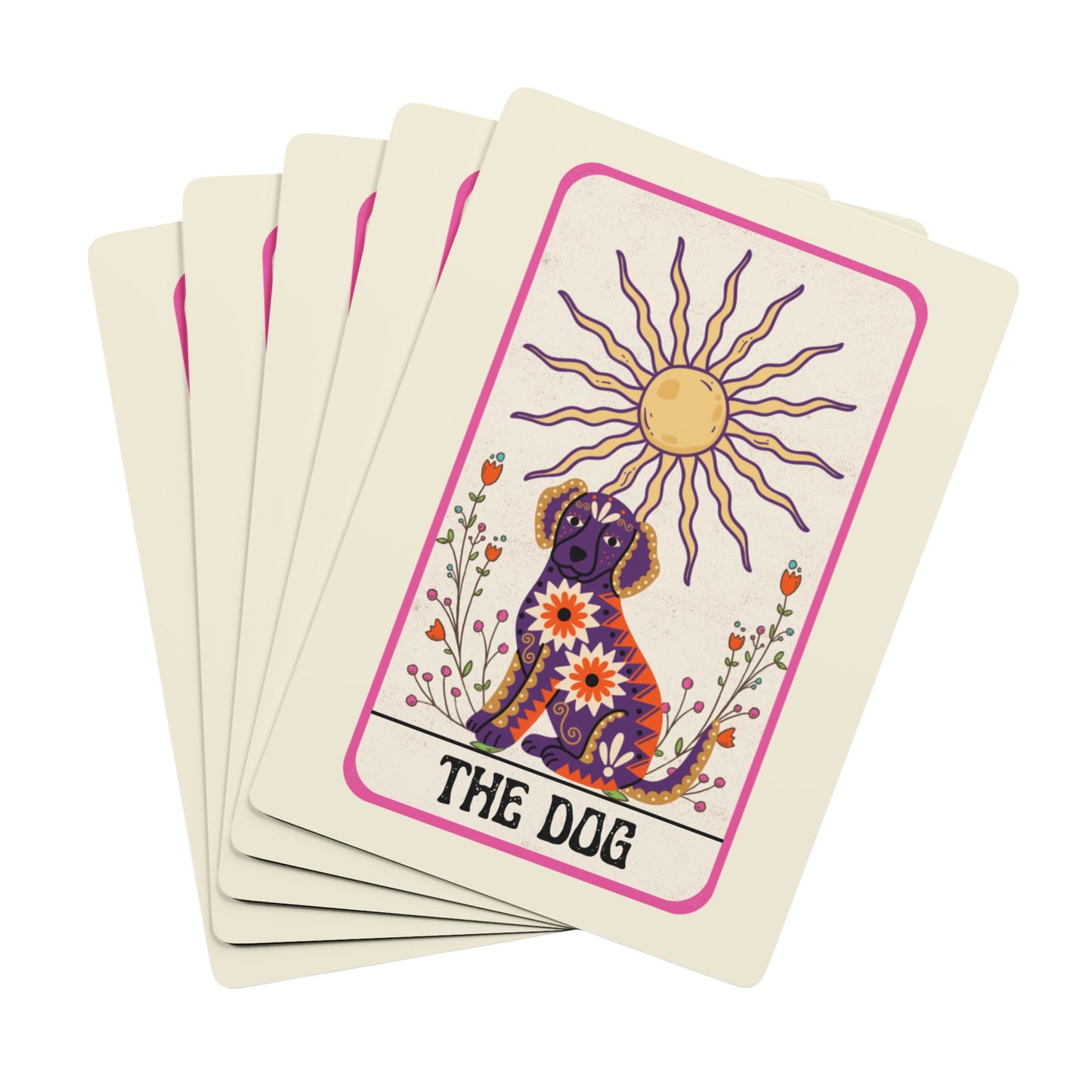 The Dog Tarot Card Playing Cards
