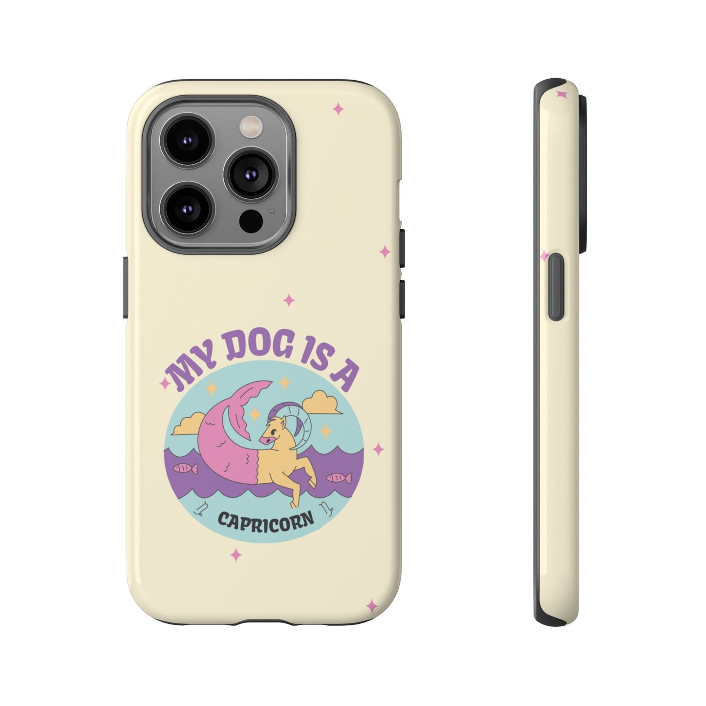 My Dog is a Capricorn Phone Case