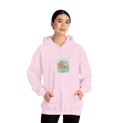My Dog is an Aries Hoodie