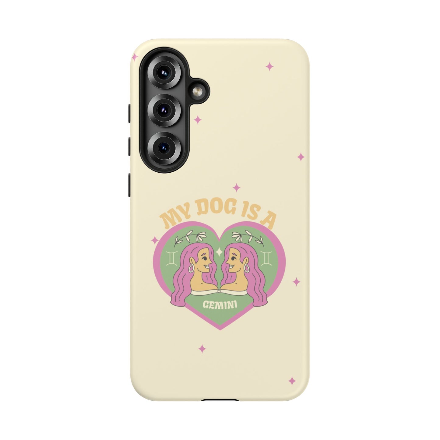 My Dog is a Gemini Phone Case