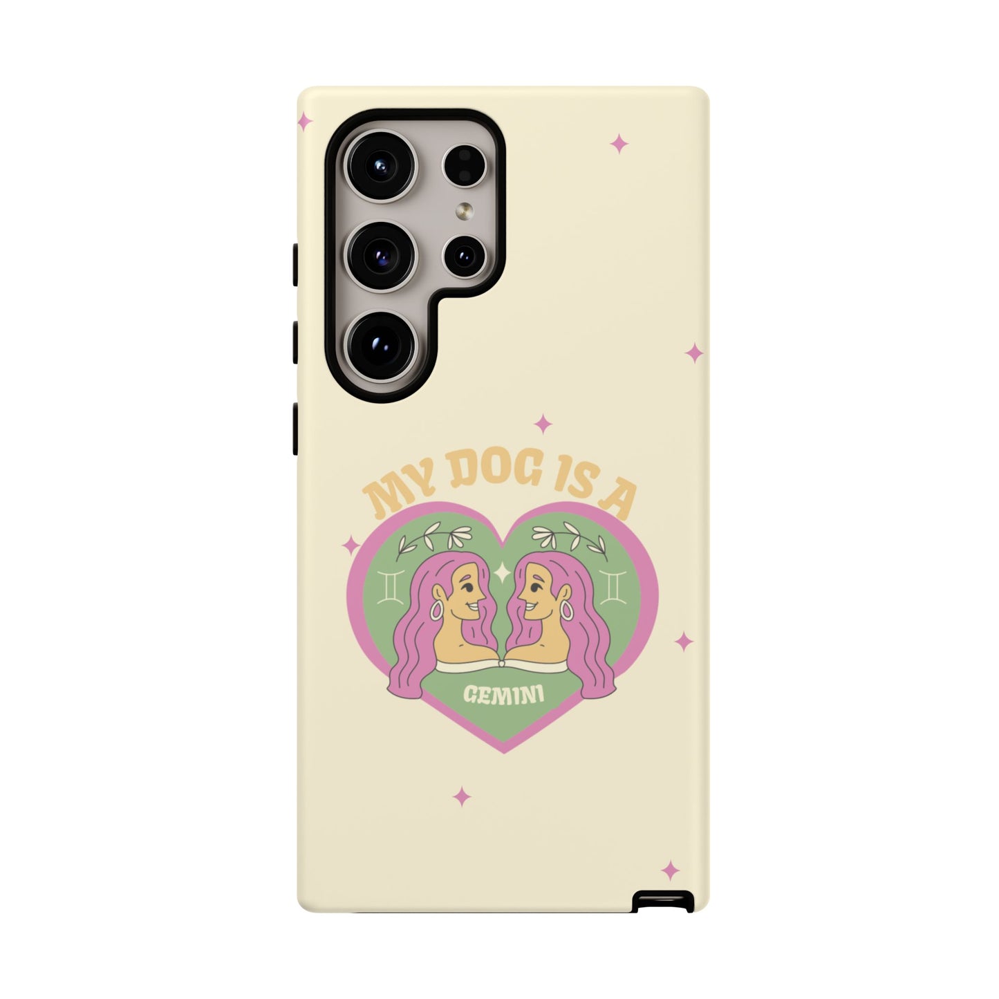 My Dog is a Gemini Phone Case