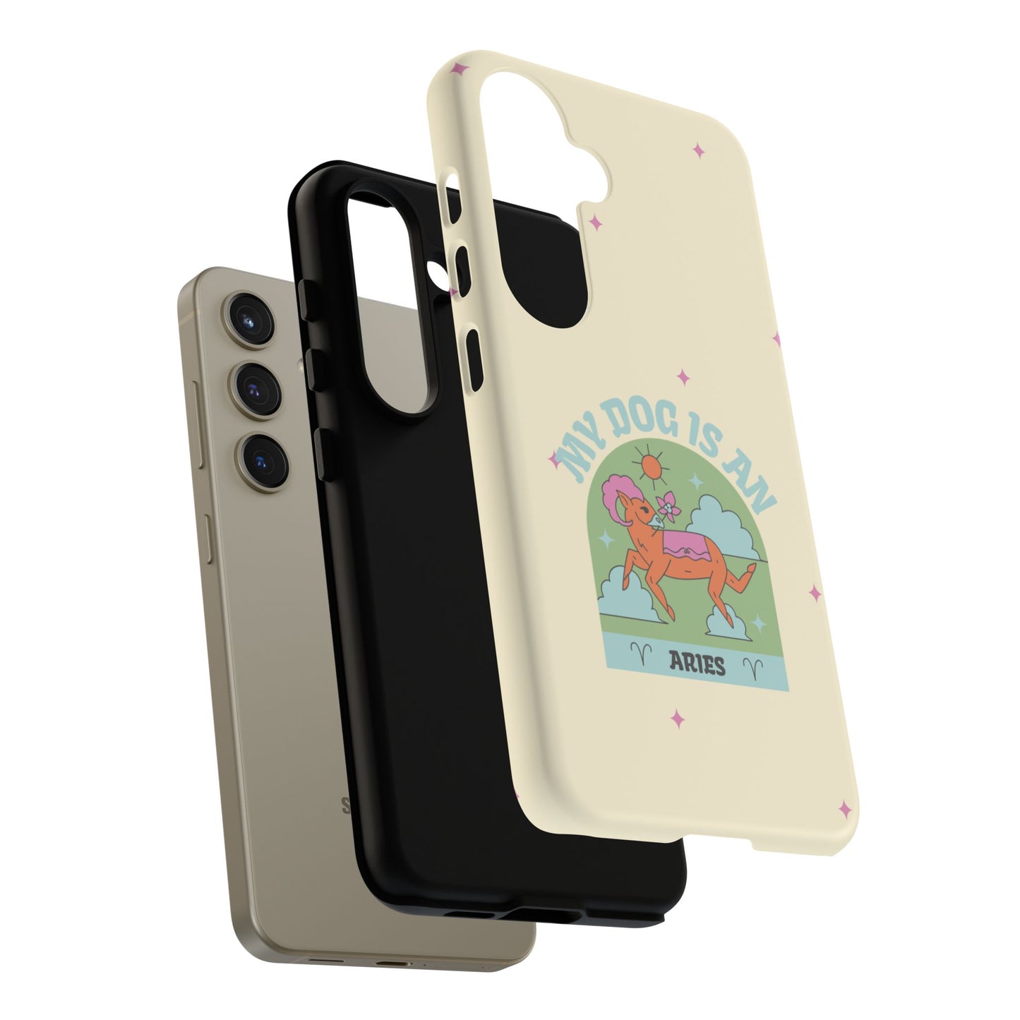 My Dog is an Aries Phone Case
