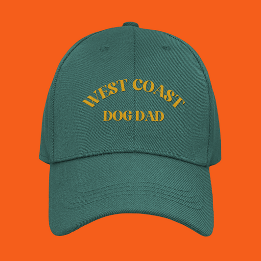 Embroidered West Coast Dog Dad Hat