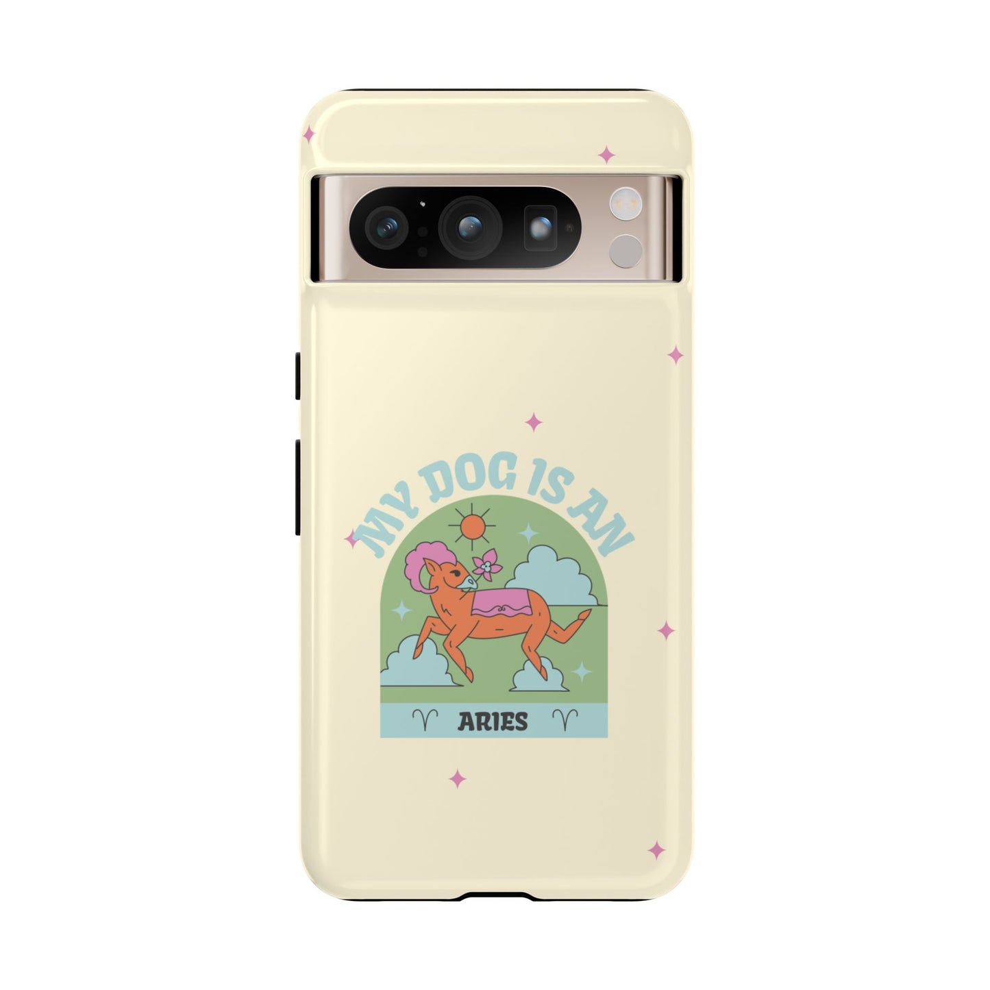 My Dog is an Aries Phone Case