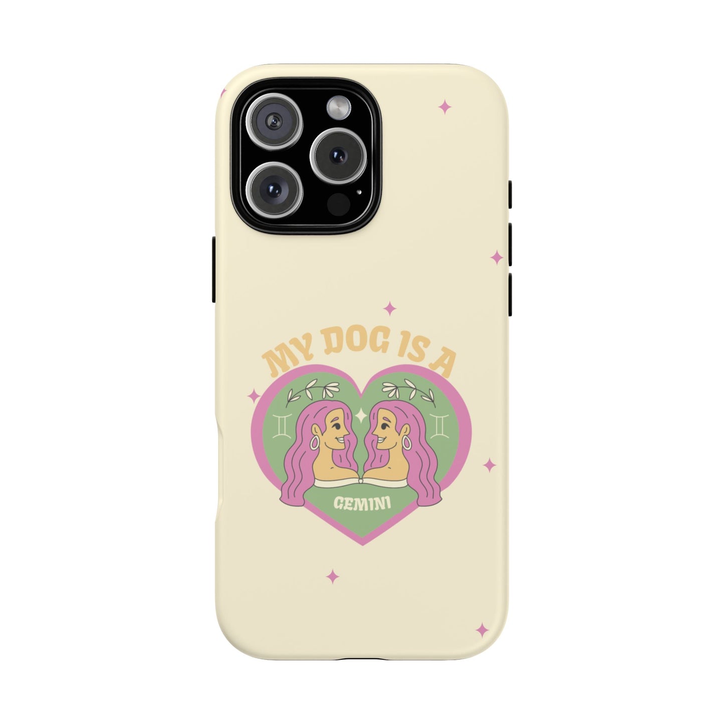 My Dog is a Gemini Phone Case
