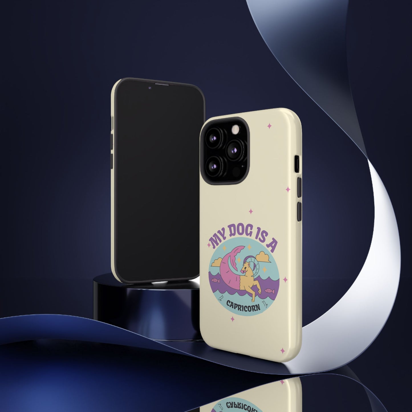My Dog is a Capricorn Phone Case