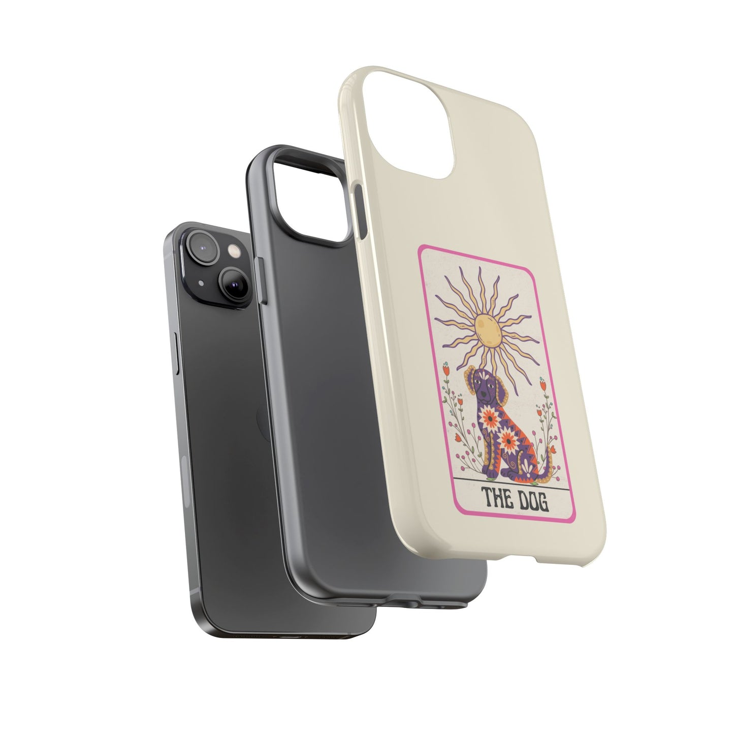The Dog Tarot Card Phone Case