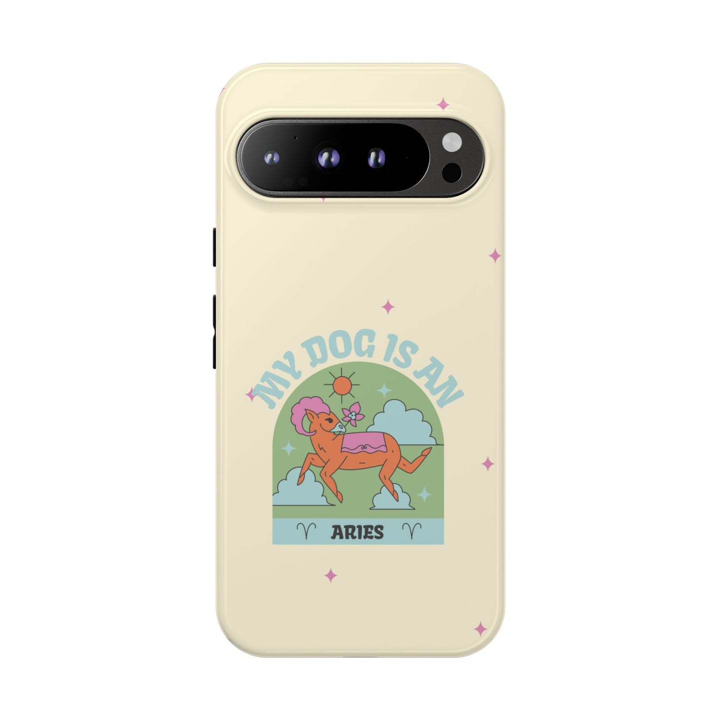 My Dog is an Aries Phone Case