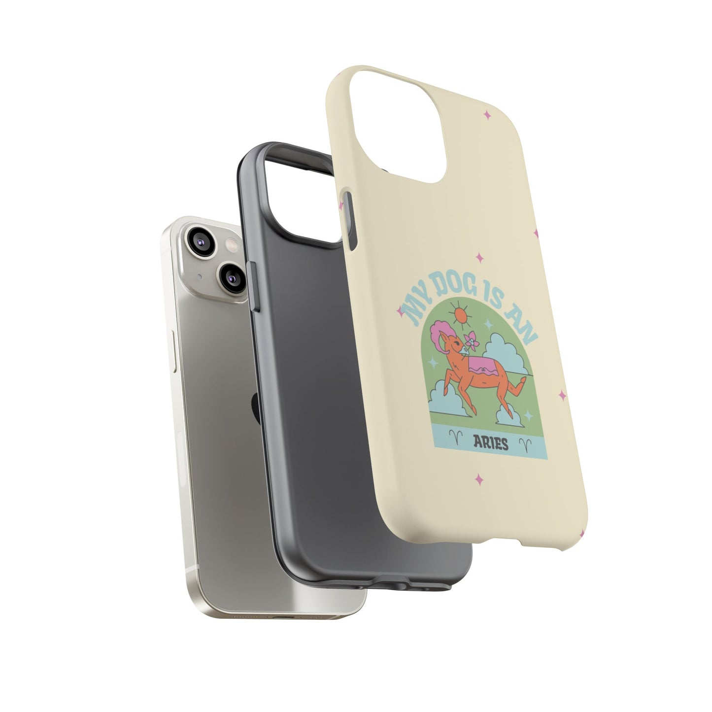 My Dog is an Aries Phone Case