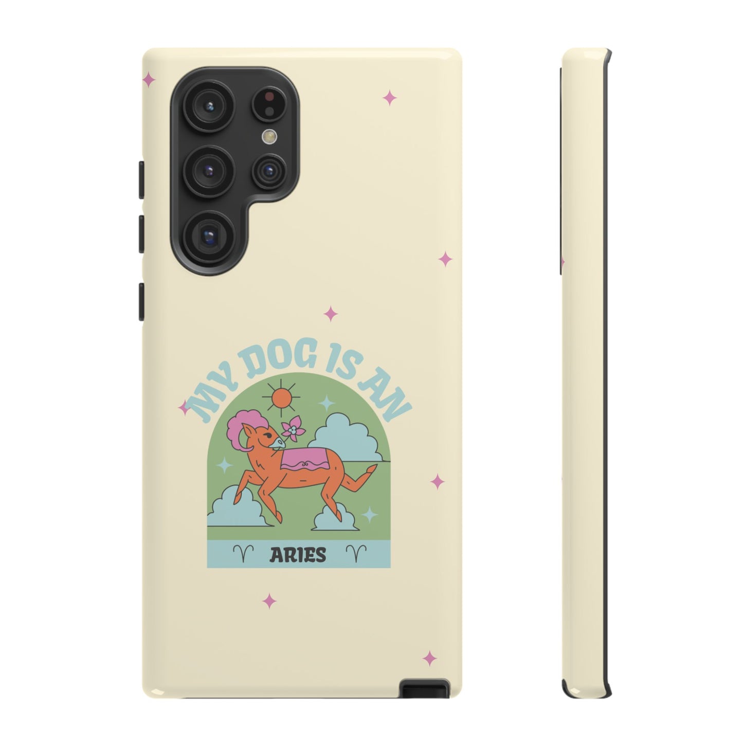 My Dog is an Aries Phone Case