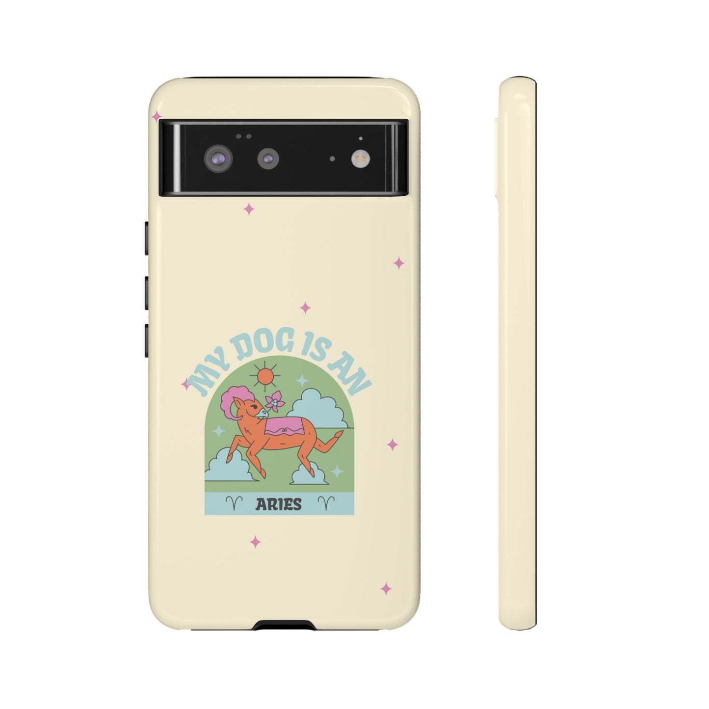My Dog is an Aries Phone Case