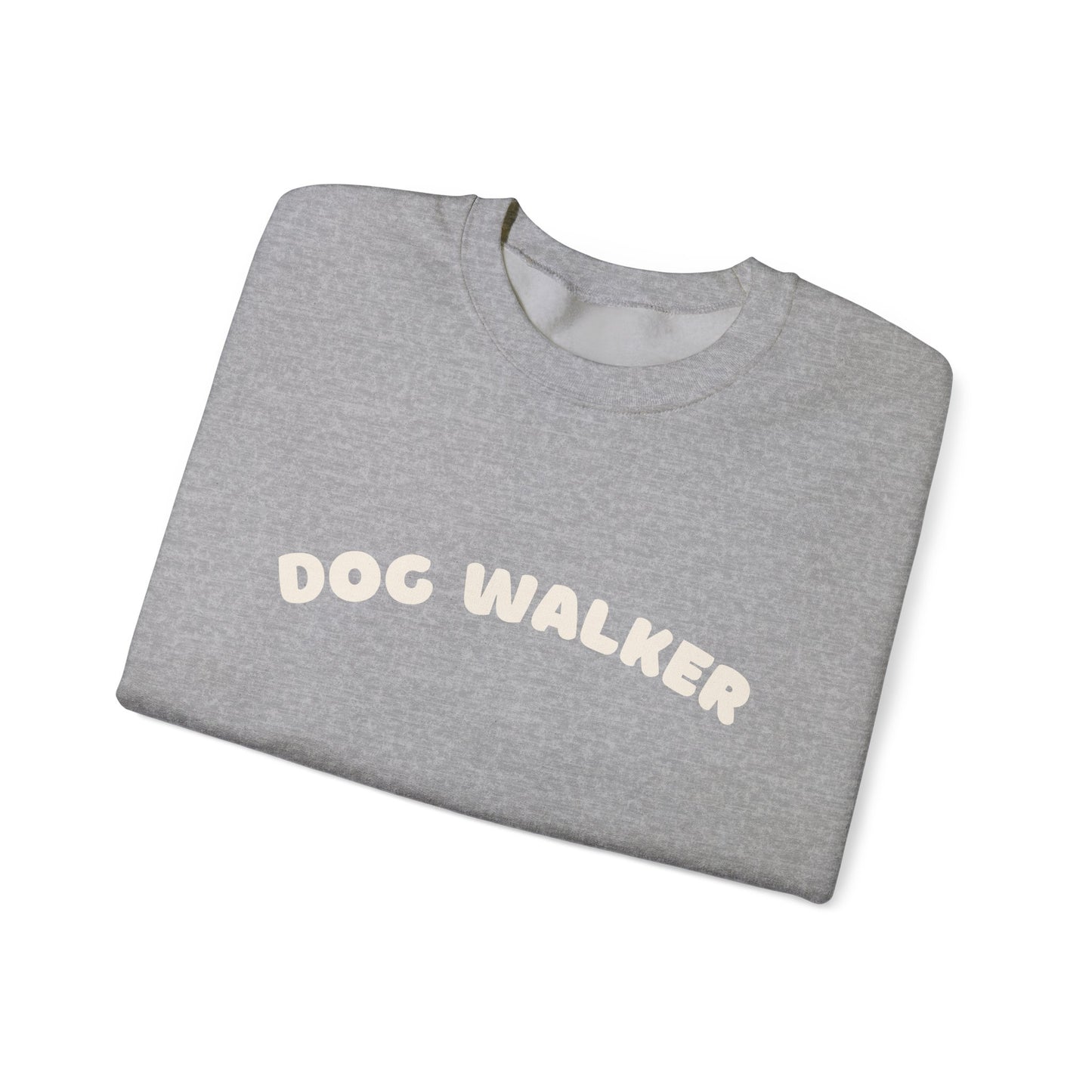 Dog Walker Crewneck Sweatshirt | white text