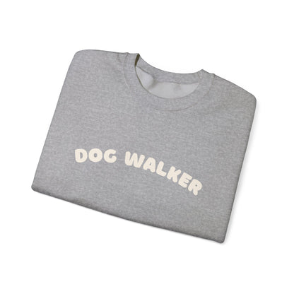 Dog Walker Crewneck Sweatshirt | white text