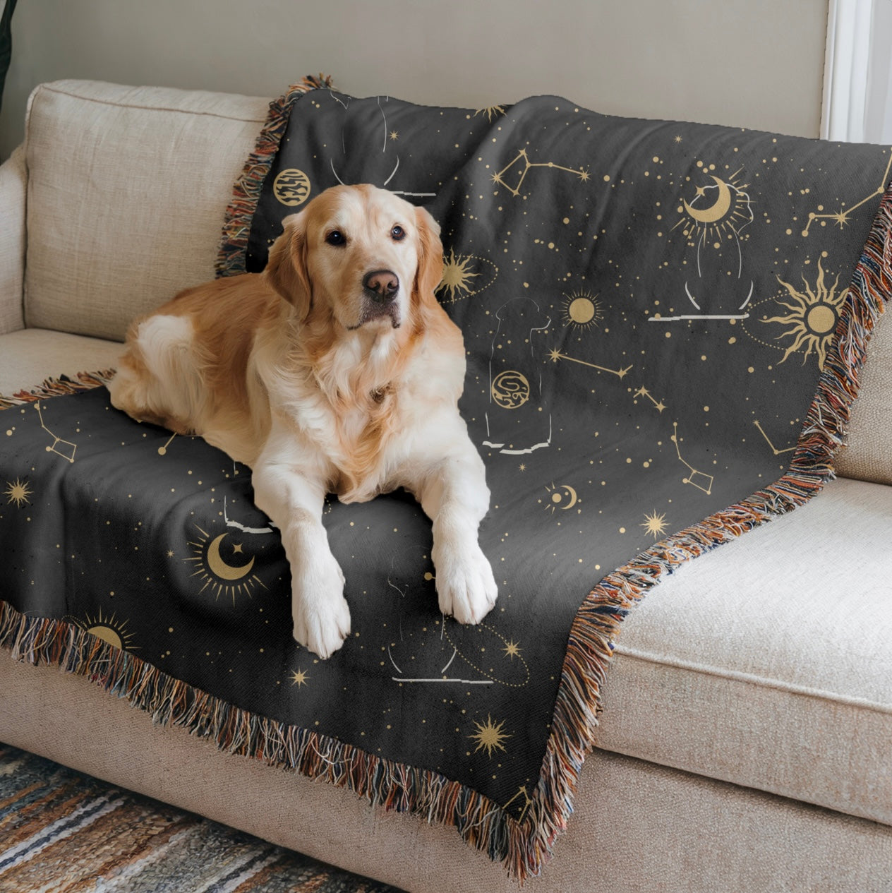 Celestial Woven Blanket