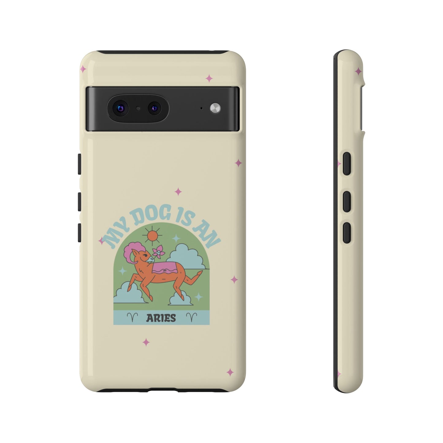 My Dog is an Aries Phone Case