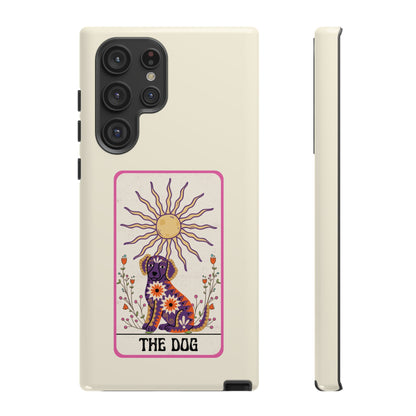 The Dog Tarot Card Phone Case