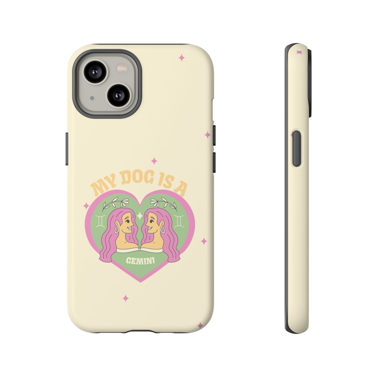 My Dog is a Gemini Phone Case