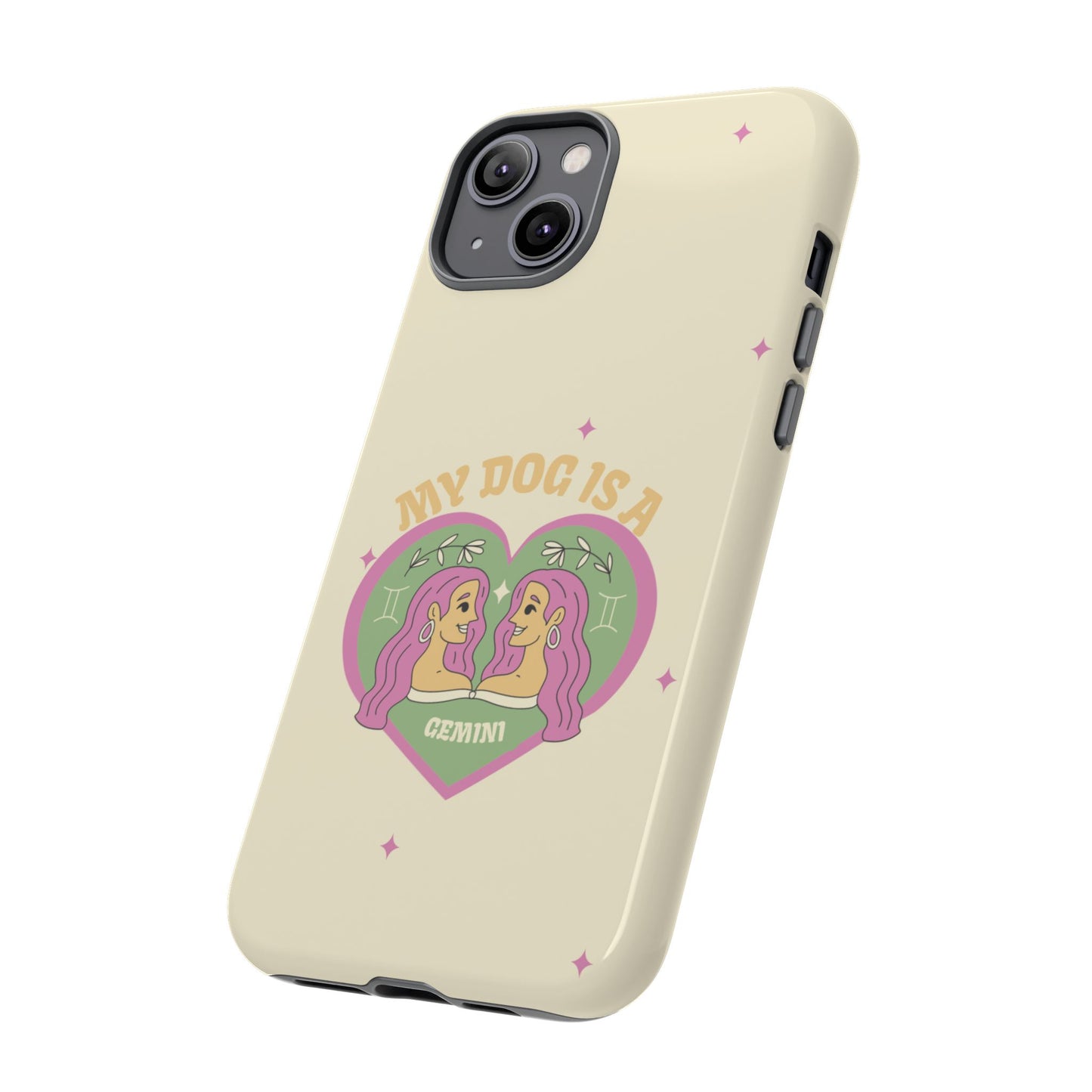 My Dog is a Gemini Phone Case